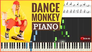 Как играть на пианино Dance Monkey. How to play. Easy.