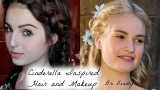 Cinderella 2015 inspired hair and makeup | Bri Beauty