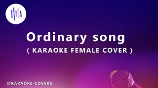 Ordinary Song - Marc ( Karaoke  Acoustic Cover ) |  Elli Monade