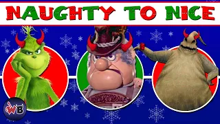 Animated Christmas Villains: Naughty to Nice 🎅🎄