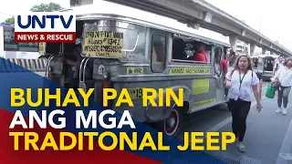 Prangkisa ng mga traditional jeep, pinalawig pa ng LTFRB