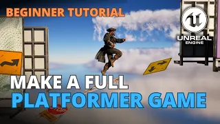 How to Make a Side-Scroller Platformer Game in Unreal Engine 5 - Full Beginner Course