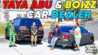 TAYA ABU & BOIZ CAR DEALER | TOYOTA COROLLA E130🔥 | GTA 5 | Real Life Mods #461 |