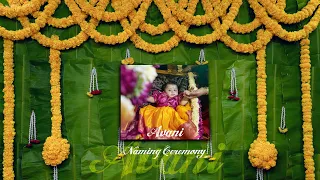 Avani | Naming Ceremony | Fulll HD