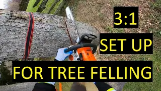 Arborist Techniques #9: Mechanical Advantage 3:1