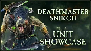 DEATHMASTER SNIKCH  - Unit Showcase - Total War: WARHAMMER II!