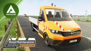 Straßenmeisterei Simulator - Road Maintenance Simulator - English - Fixing Signs #2