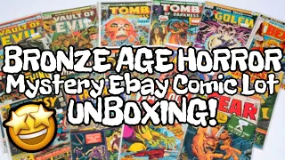 BRONZE AGE HORROR - MYSTERY EBAY COMIC LOT UNBOXING! 🤩