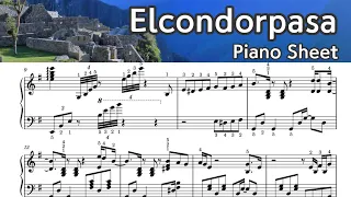 Elcondorpasa _Piano Music Sheet   by  SangHeart Play