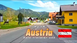 Driving from gosau to mittersill austria