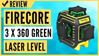 Firecore 3 X 360 Green Laser Level Review