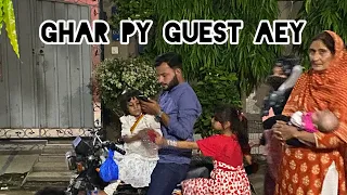 Karachi say aey guests full vlog daikhy enjoy kry 😉