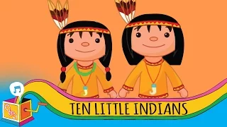 Ten Little Indians | Nursery Rhymes & Children's Songs | Karaoke