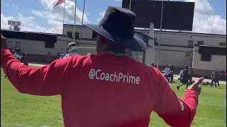 Coach Prime GOING OFF on the Kickers at JSU first Fall Camp Practice