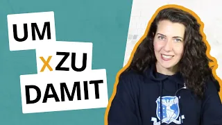 Expressar uma finalidade em Alemão | UM..ZU x DAMIT (ab B1) #alemaodeverdade #deutsch #deutschlernen