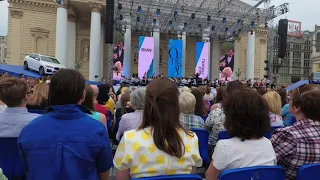 Выступление артистов Большого театра на Театральной площади 24.06.2018