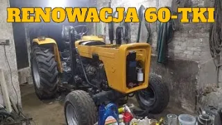 SKROMNY REMONT 60 CZ9.Stało Się  Malowanie Korpusu Oraz Maski Z Błotnikami 🚜🚜🚜🚜🚜🚜