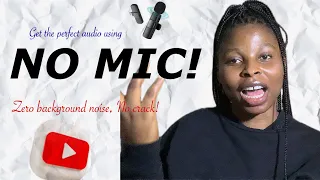 How to Record a YouTube Video Without Mic,To get  The Perfect Audio For beginners | New YouTubers