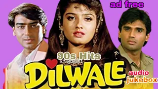 dilwale (1994) jukebox. 90s hits hindi song. evergreen romantic love song.