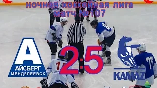 Мачт №107 АЙСБЕРГ-КАМАЗ 2:5 (НХЛ-17)