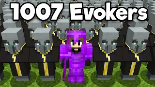 My Friends RAIDED my SMP, So I Summoned 1007 EVOKERS