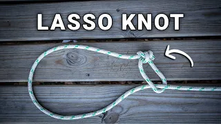How to Tie a Lasso (Honda Knot, Lariat Knot)