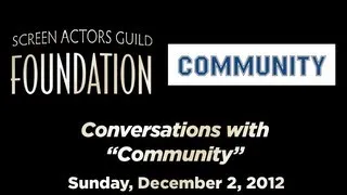 Conversations with Joel McHale and Cast of COMMUNITY