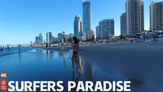 [4k] Explore Surfers Paradise Saturday 30 March 2024 | Gold Coast | Queensland | Australia