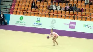 Fedjunina Jekaterina, Latvia, ball. Alina Cup 2016