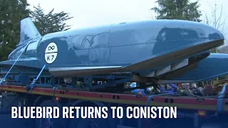 Donald Campbell’s 'Bluebird' returns to Lake District’s Coniston