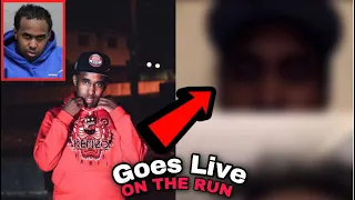 Top5 (GGG) goes live whilst ON THE RUN and disses Duvy, NHS Jayjay & more [FULL LIVE]