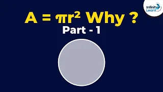 Area = πr²  Why? Part 1| Fun Math | Don't Memorise