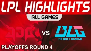 JDG vs BLG Highlights ALL GAMES LPL Spring Playoffs R4 2023 JD Gaming vs Bilibili Gaming by Onivia