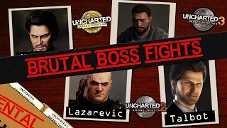Uncharted Brutal Mode Boss Fight Guide! How to beat Navarro, Draza, Lazarevic and Talbot