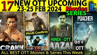 This Week OTT Release 23-25 FEB, Aazam, Poacher, Saw X, Indrani This week Release Movies Series