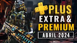 LOS NUEVOS JUEGOS ABRIL 2024 PLAYSTATION PLUS (EXTRA, DELUXE & PREMIUM)