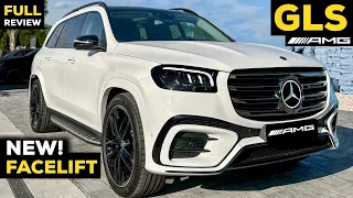 2024 MERCEDES GLS FACELIFT NEW SUV Premiere FULL In-Depth Review Exterior Interior Infotainment MBUX