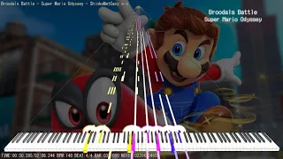 【MIDI DL】Super Mario Odyssey「Broodals Battle」| Edirol SD-90 MIDI Cover