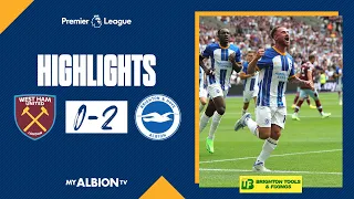 PL Highlights: West Ham 0 Albion 2