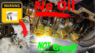 Customer States: Never changed the oil….oops