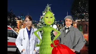 Grinch Attacks Celebrities!