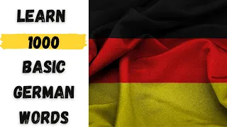 Learn German while you sleep - 1000 Basic German Words