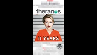 Theranos FRAUD founder, Elizabeth Holmes, sentenced to 11 YEARS #shorts