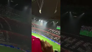 COREOGRAFIA DI TUTTO SAN SIRO MILAN-NAPOLI 1-0 12/04/2023