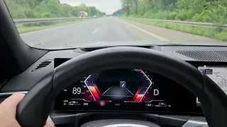 Some 330e Performance pulls on Autobahn