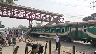 Tista Express Train.Dhaka to Dewanganj
