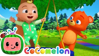 JJ's Bestie Bear | CoComelon JJ's Animal Time | Animal Songs for Kids