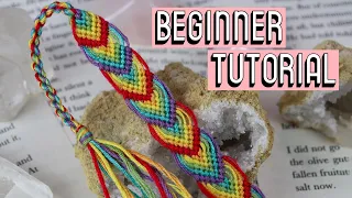 LEAVES BRACELET TUTORIAL [CC] || Friendship Bracelets