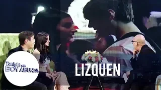 LizQuen shares a trivia about their kissing scene | TWBA