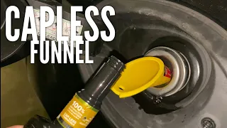 HOW TO ADD CLEANER TO CAPLESS GAS TANK